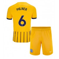 Brighton James Milner #6 Vonkajší Detský futbalový dres 2024-25 Krátky Rukáv (+ trenírky)